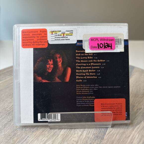 Kate Rusby & Kathryn Roberts – Folk Music (CD, UK Folk) - Picture 2 of 5